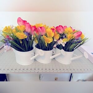 Garden Flower Centerpieces